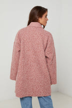 Manteau Ci619 - Rose