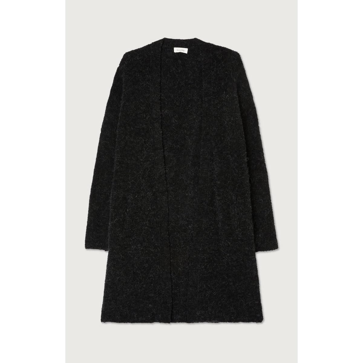 Gilet Mi Long ML - Noir Chine - Femme