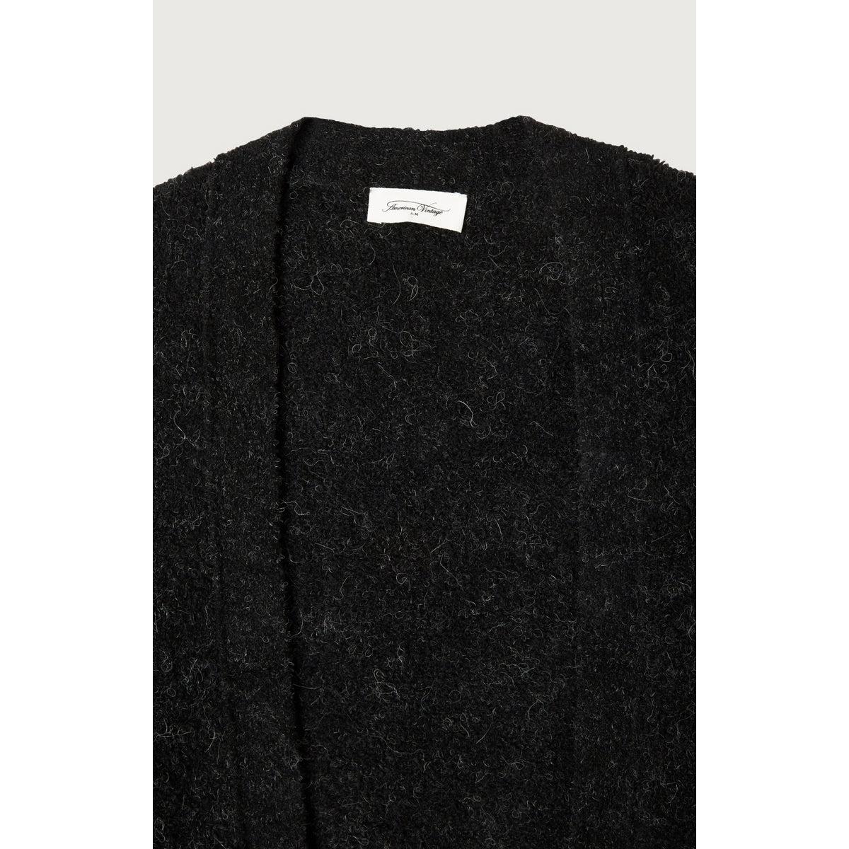 Gilet Mi Long ML - Noir Chine - Femme