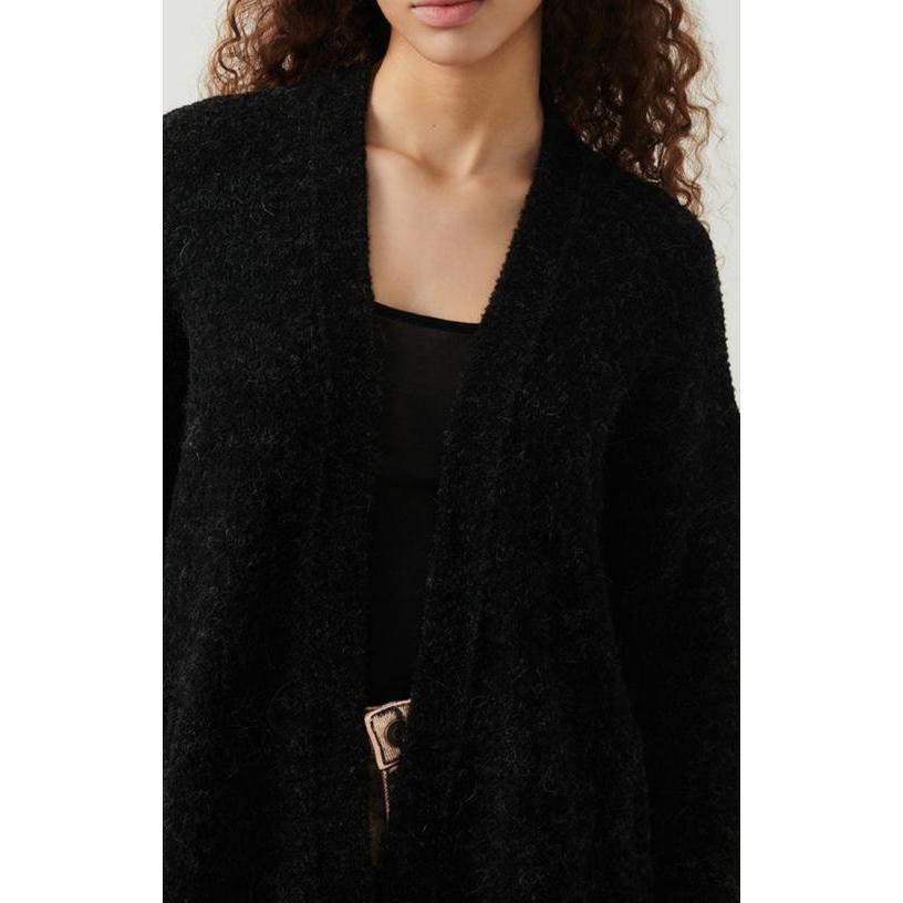 Gilet Mi Long ML - Noir Chine - Femme