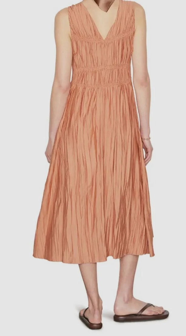 Robe Cinched Crinkle - Terracotta