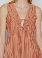 Robe Cinched Crinkle - Terracotta