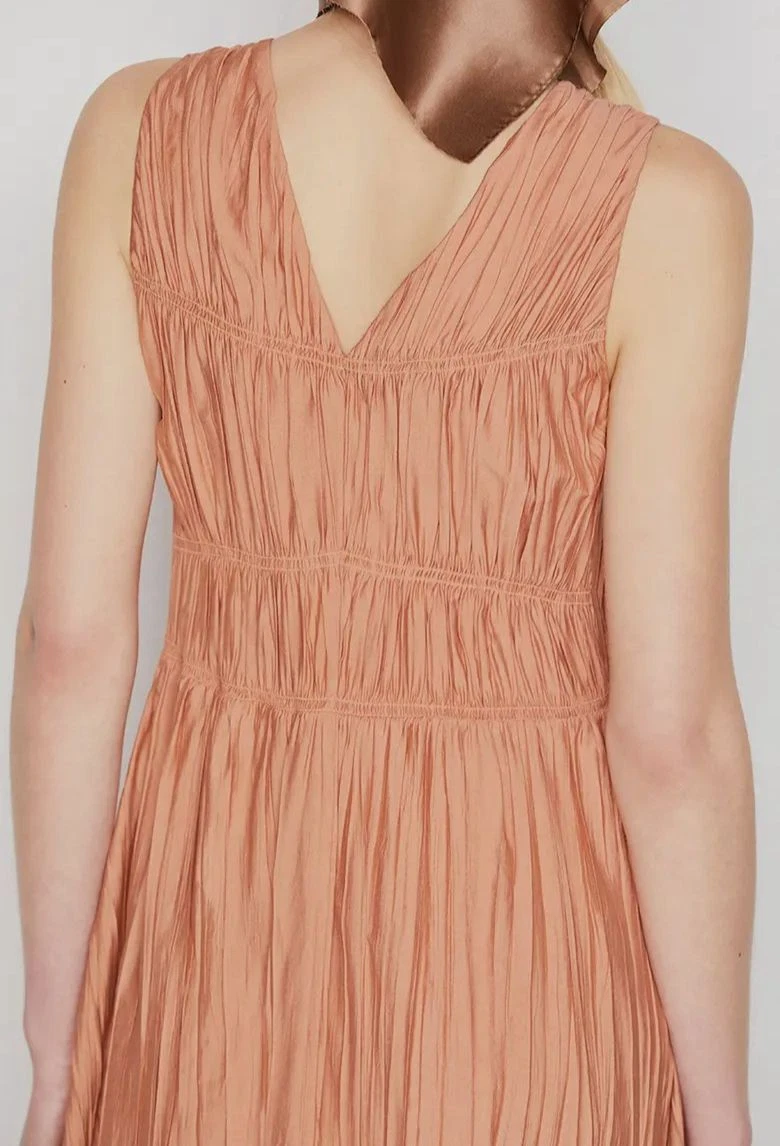 Robe Cinched Crinkle - Terracotta