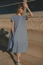 Robe - Cintya - Bleu