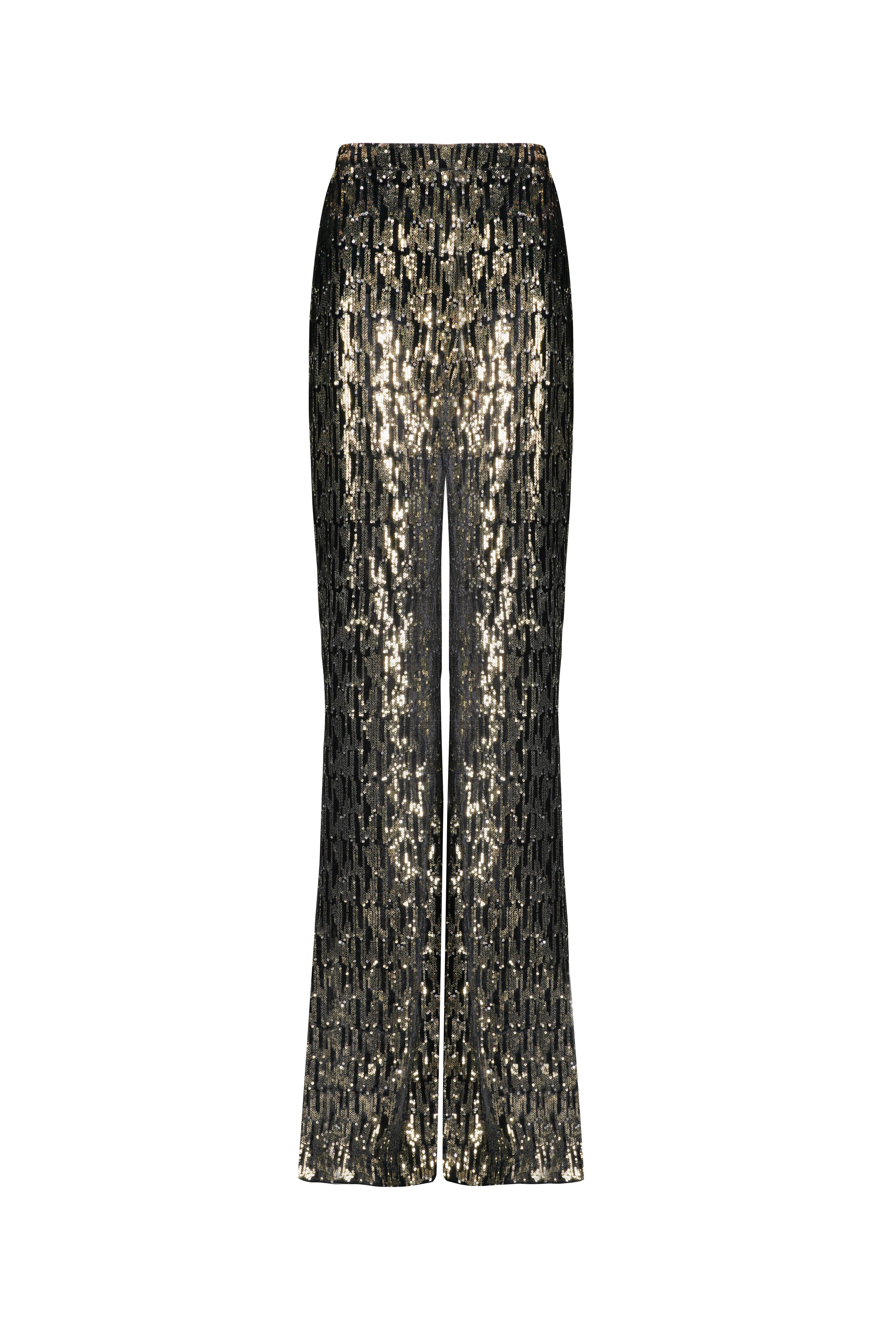 Pantalon Nadia - Sequins Dore