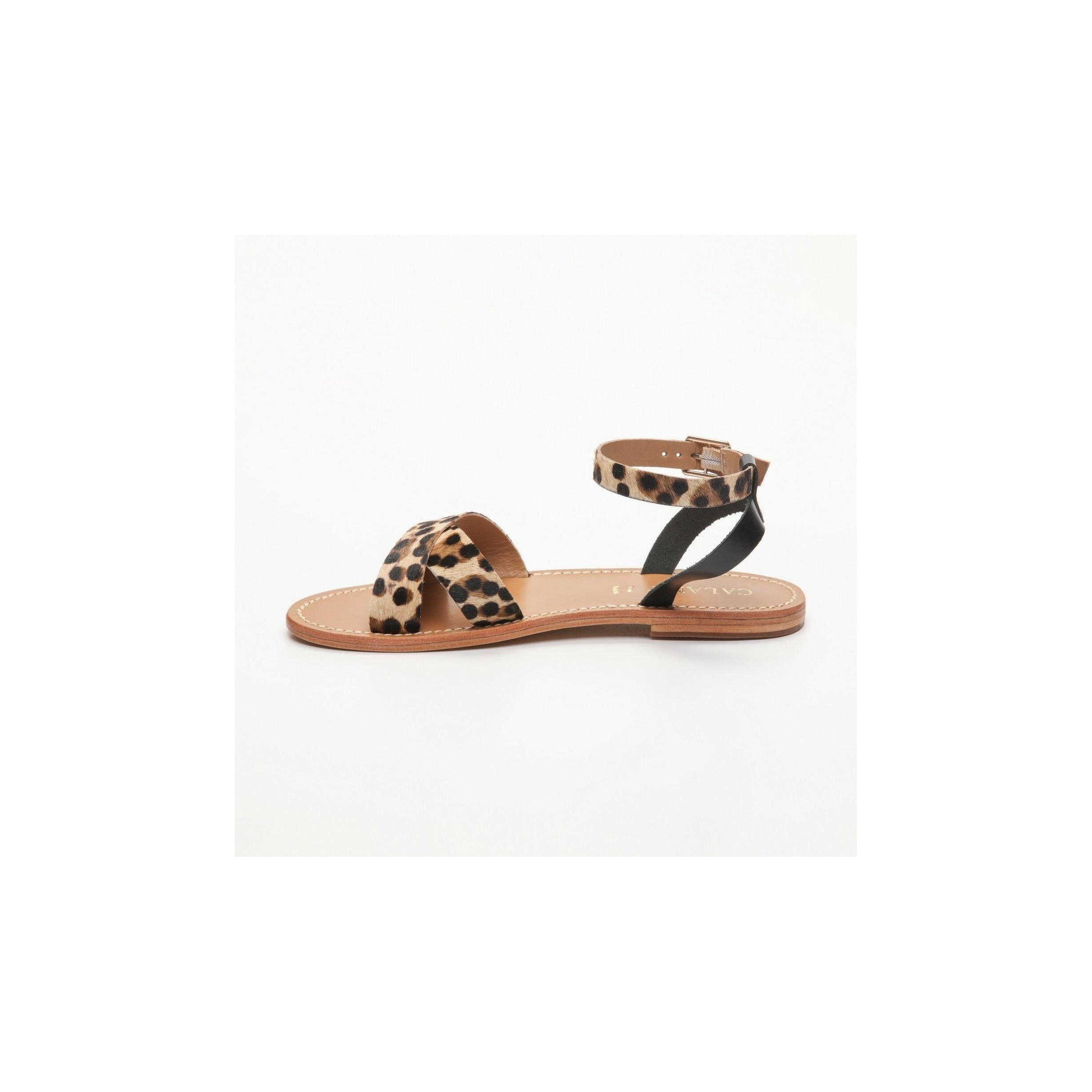 Sandales Imprime Animal - Mansi - Motifs