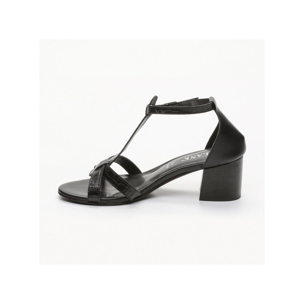 Sandales A Talons Xana - Black Croco