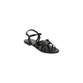 Sandales Imprime Animal - Quinn - Noir