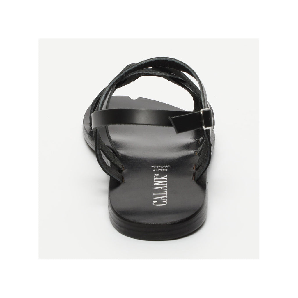 Sandales Imprime Animal - Quinn - Noir