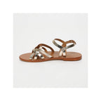 Sandales Essentielles Quinn - Gold / Lt Gold Croco