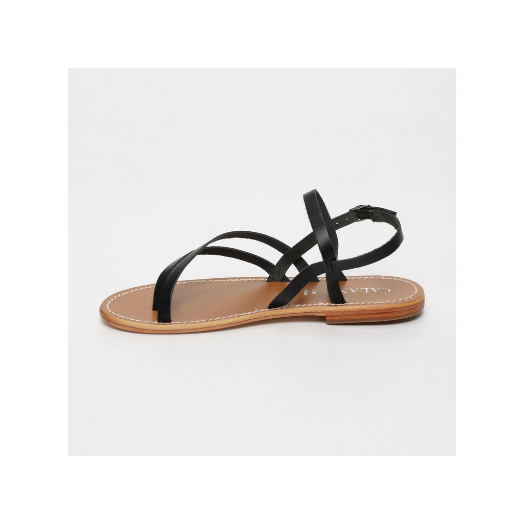 Sandales Entre-Doigts - Cora - Noir