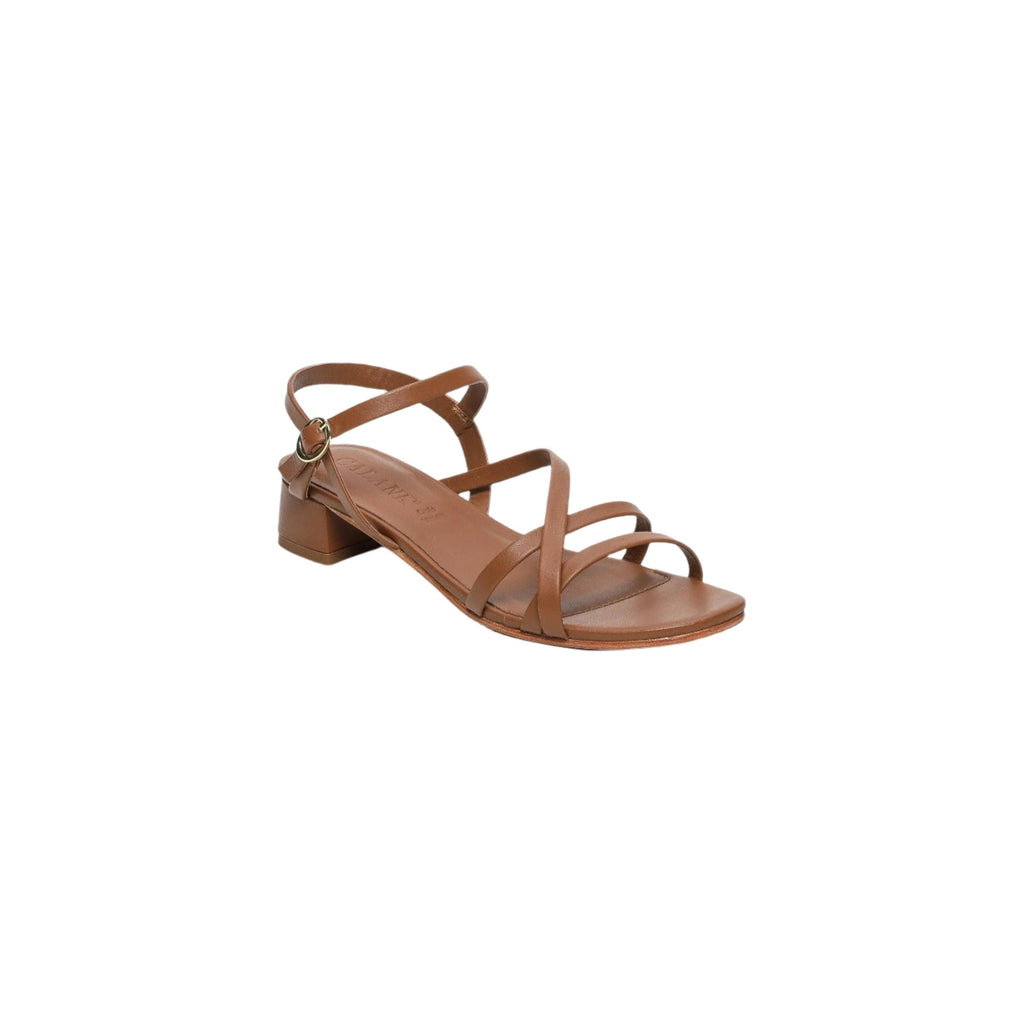 Sandales A Talons Nahla - Camel