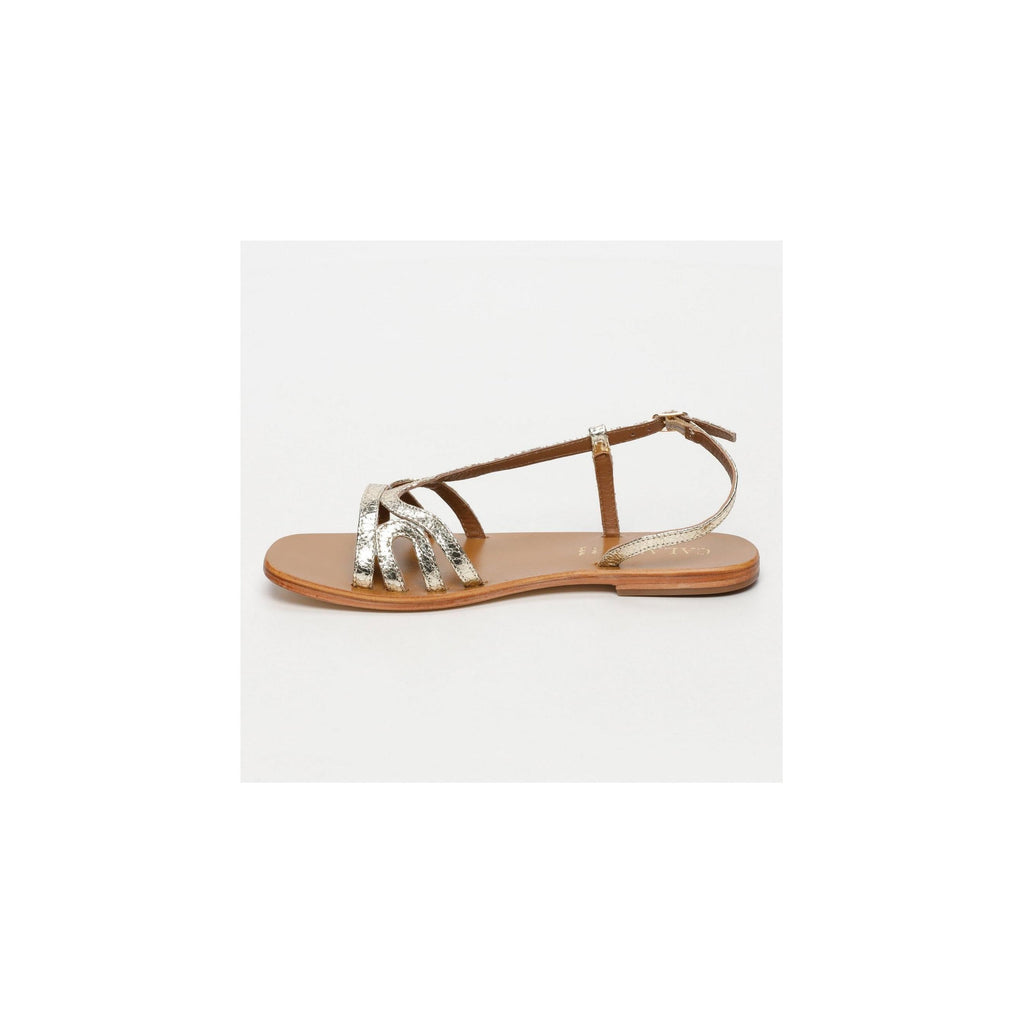 Sandales Nya - Gold Crackle