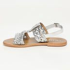 Sandales Vicky - Argent