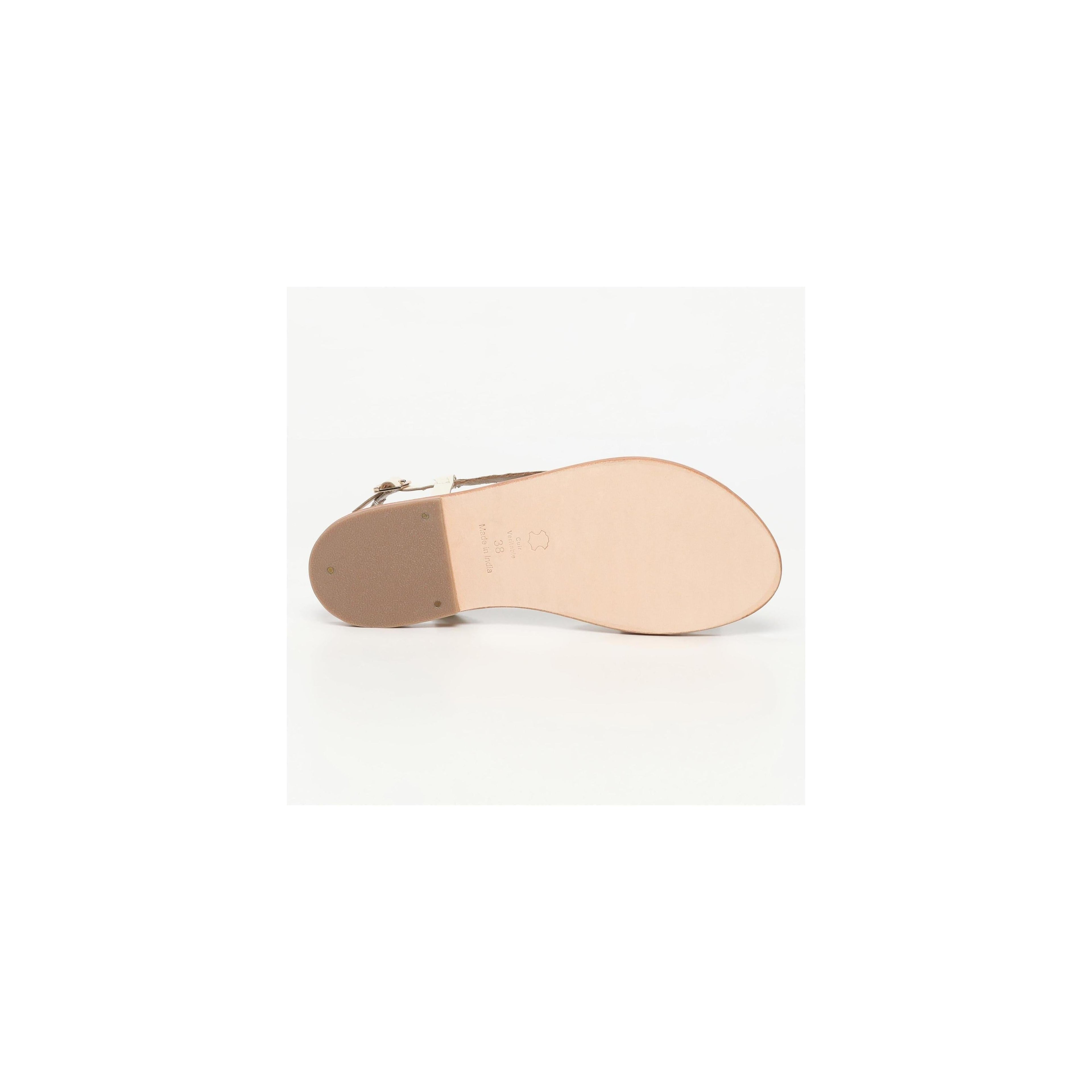 Sandales Flo - White Croco