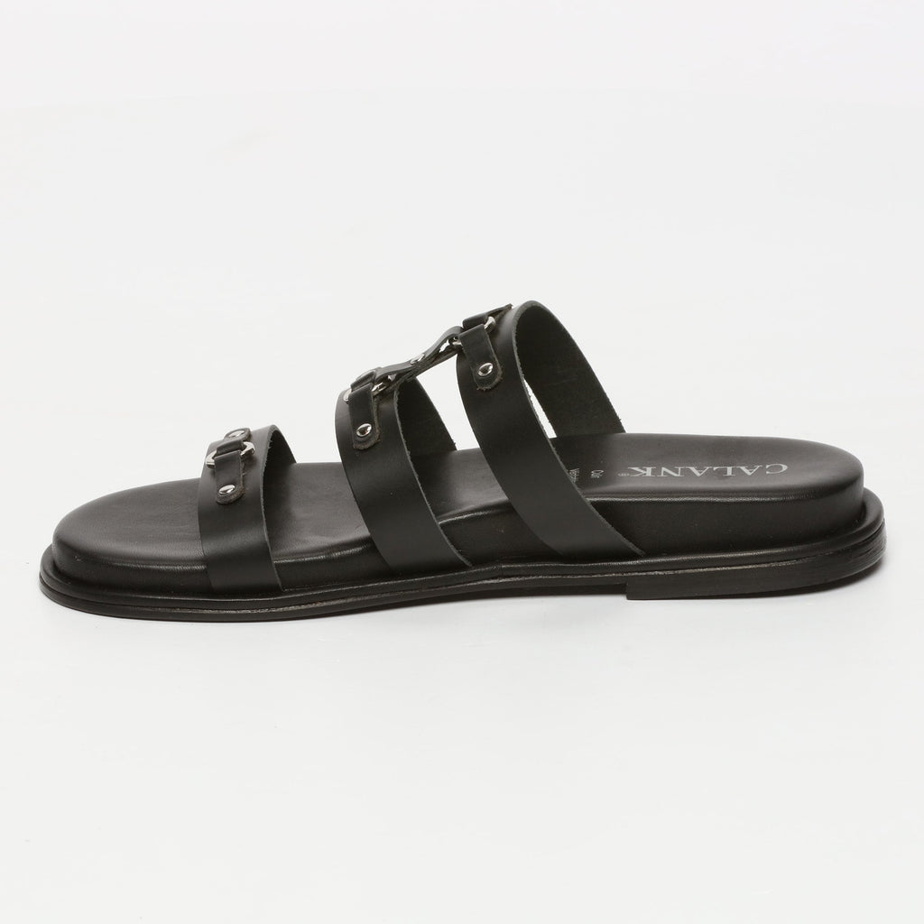 Mules Hibisco - Noir