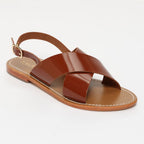 Sandales Funes - Camel Vernis