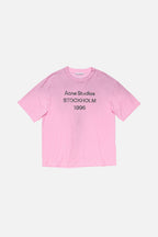 Acne Studios - T-Shirt Sprayed Logo – Rose Bonbon