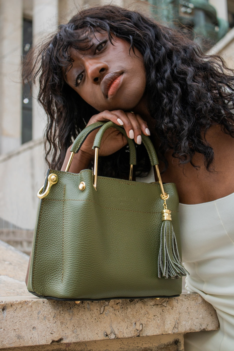 Sac A Main Lamy - Vert