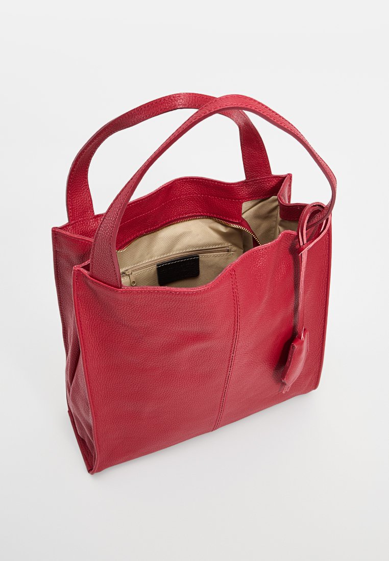 Sac A Main Agathe - Rouge Cerise