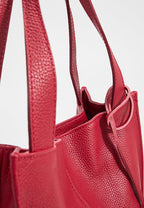 Sac A Main Agathe - Rouge Cerise