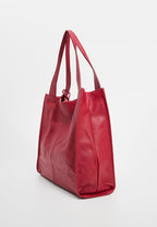 Sac A Main Agathe - Rouge Cerise