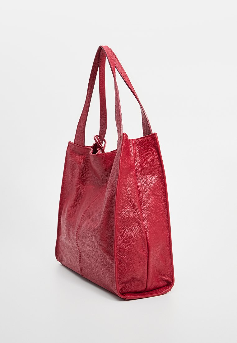 Sac A Main Agathe - Rouge Cerise