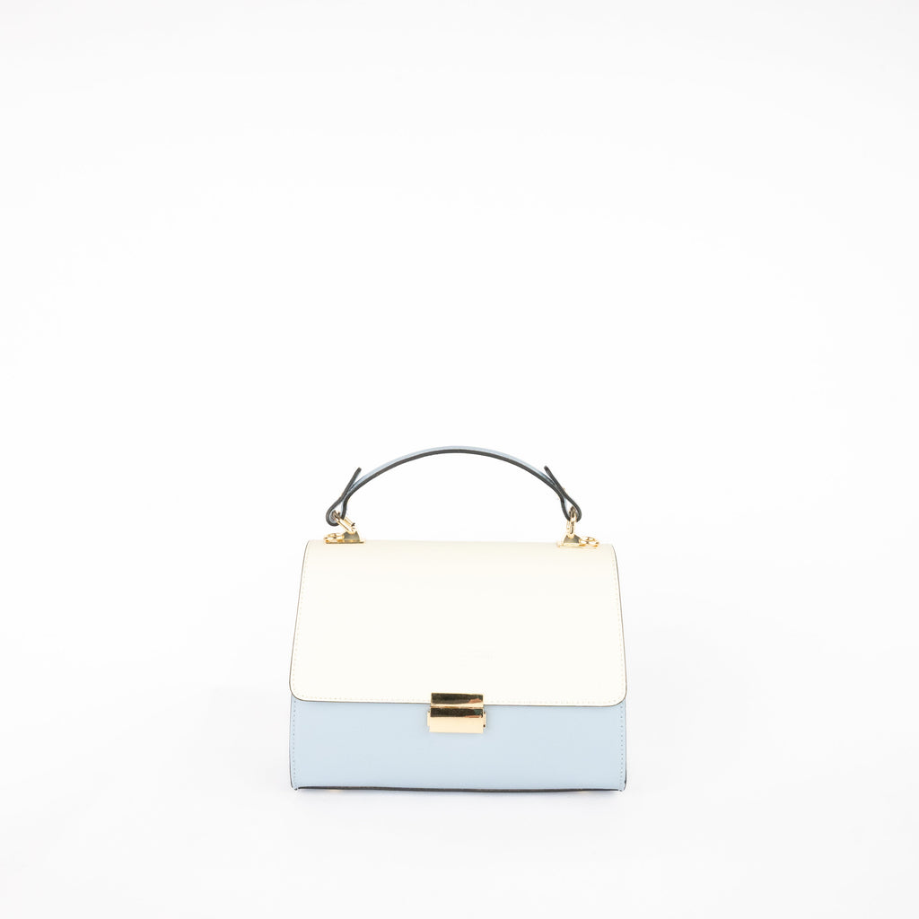 Sac À Bandoulière Alysse - Bleu/Blanc