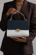 Sac À Bandoulière Alysse - Bleu/Blanc