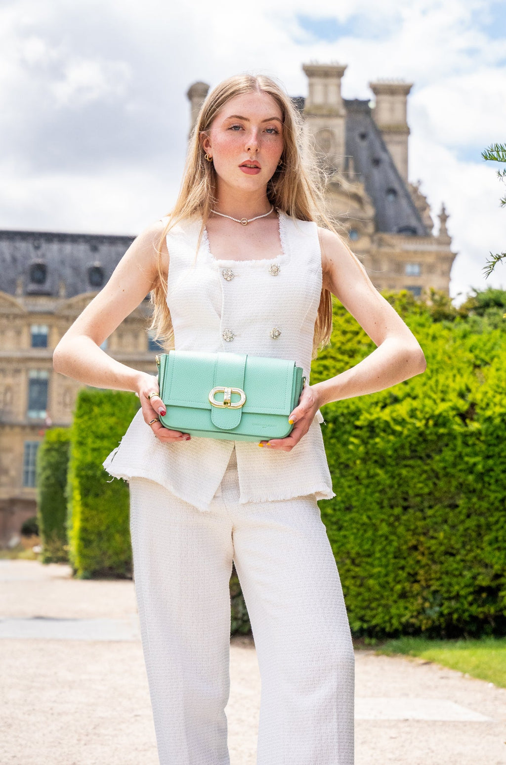 Sac A Bandouliere Aria - Vert Clair