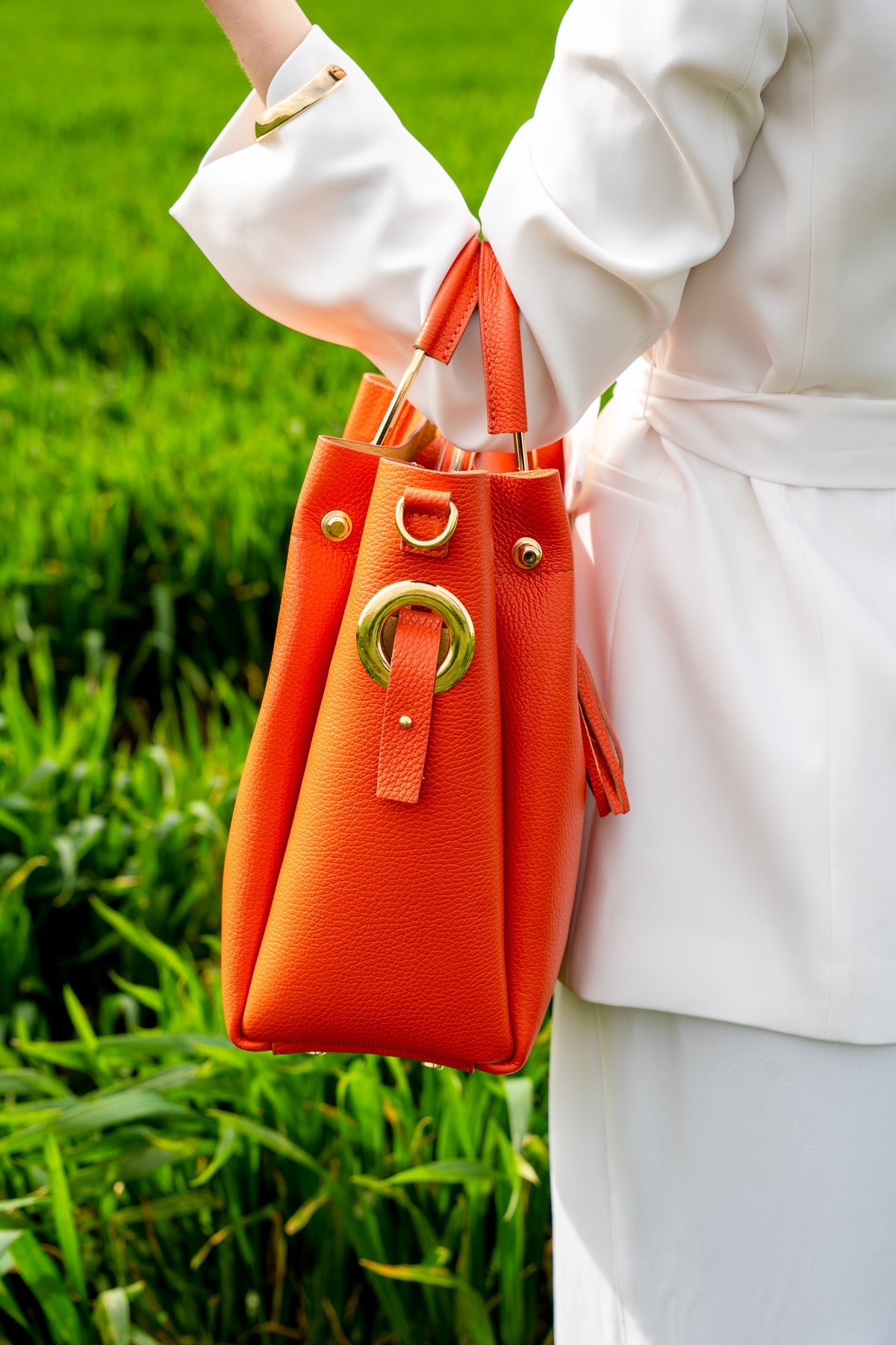 Sac A Main Bleuet - Orange