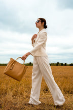 Sac A Main Bleuet - Nude
