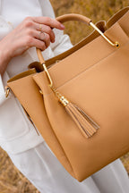 Sac A Main Bleuet - Nude