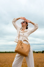 Sac A Main Bleuet - Nude