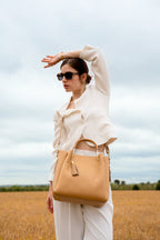 Sac A Main Bleuet - Nude