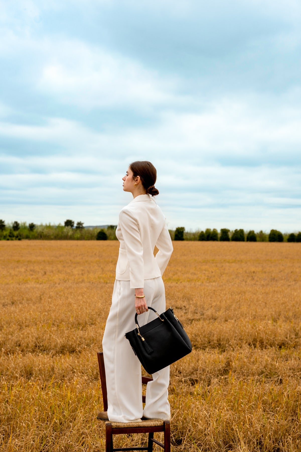 Sac À Main Bleuet - Noir