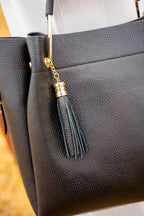Sac À Main Bleuet - Noir