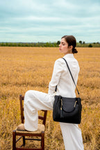Sac À Main Bleuet - Noir