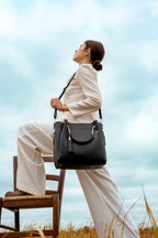 Sac À Main Bleuet - Noir