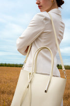 Sac A Main Gia - Blanc Casse