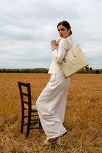 Sac A Main Gia - Blanc Casse