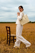 Sac A Main Gia - Blanc Casse
