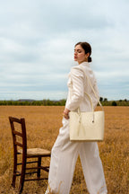 Sac A Main Gia - Blanc Casse
