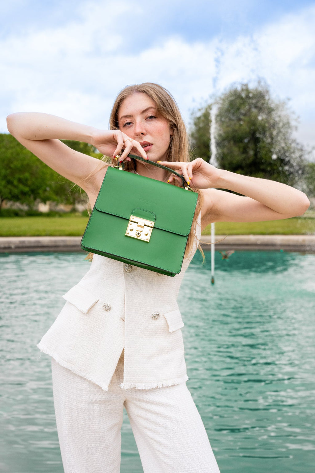 Sac A Bandouliere Iris - Vert