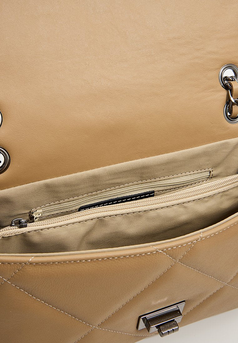 Sac À Bandoulière Lena - Taupe