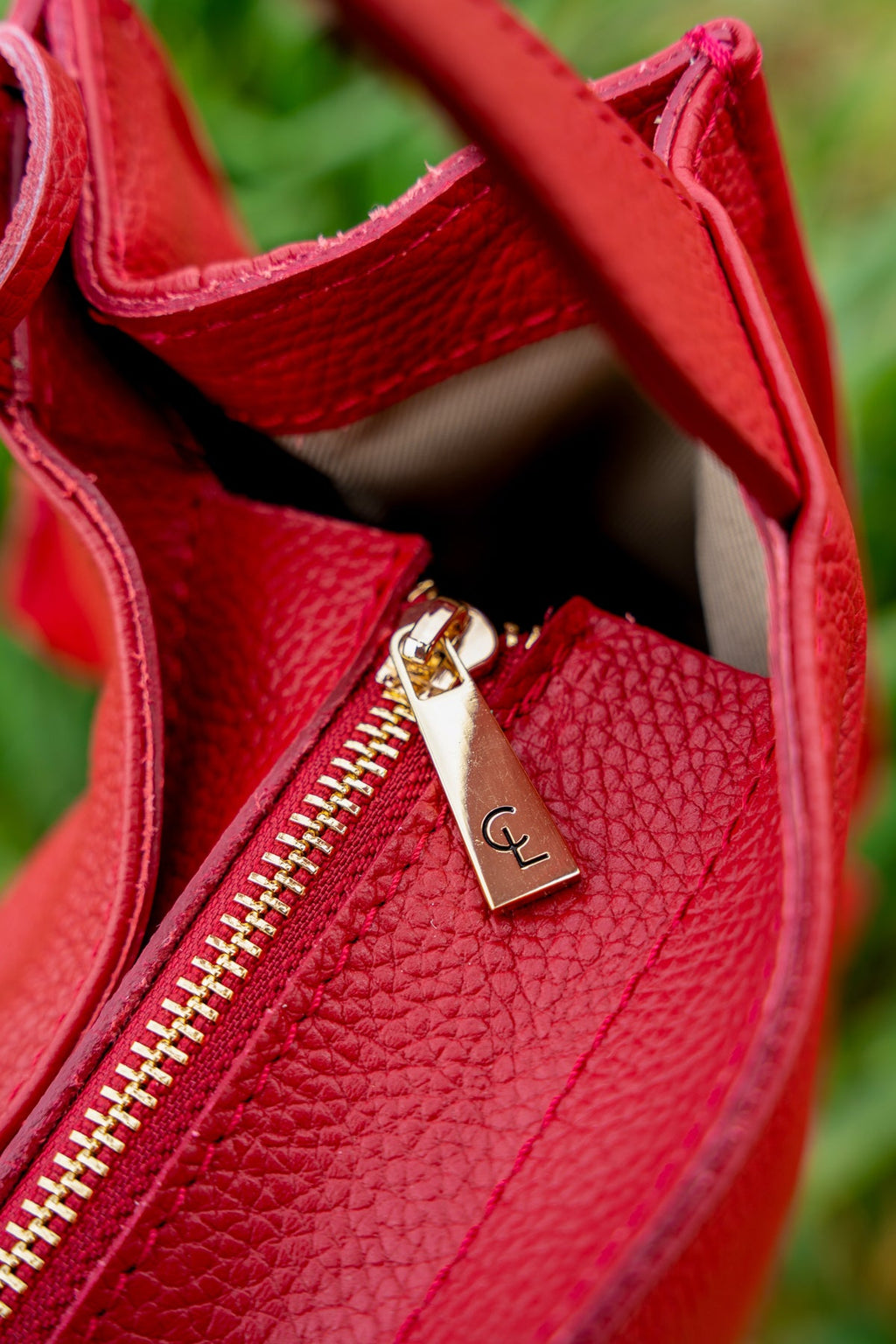 Sac A Main Maxi Agathe - Rouge