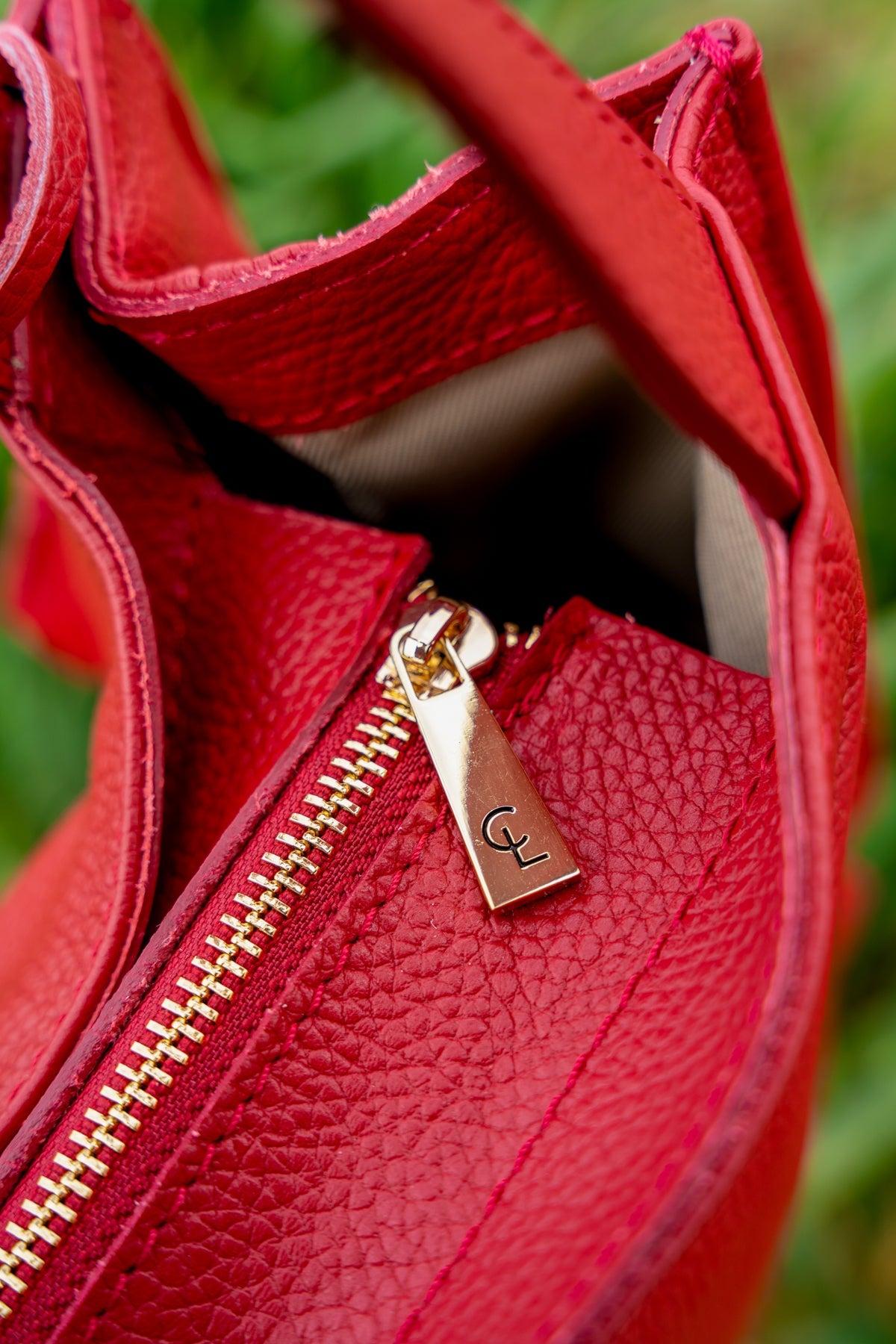 Sac A Main Maxi Agathe - Rouge
