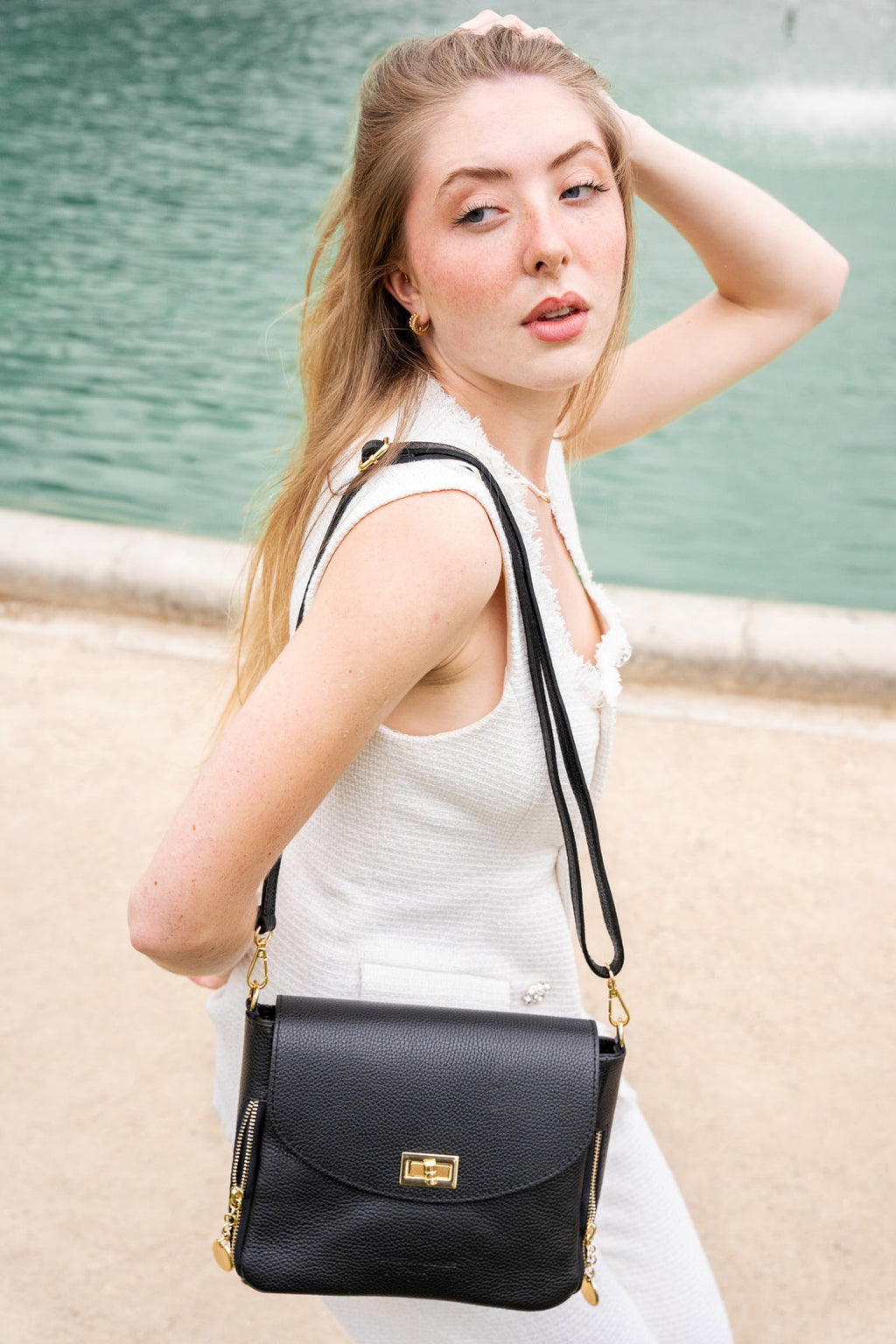 Sac À Bandoulière Marion - Noir
