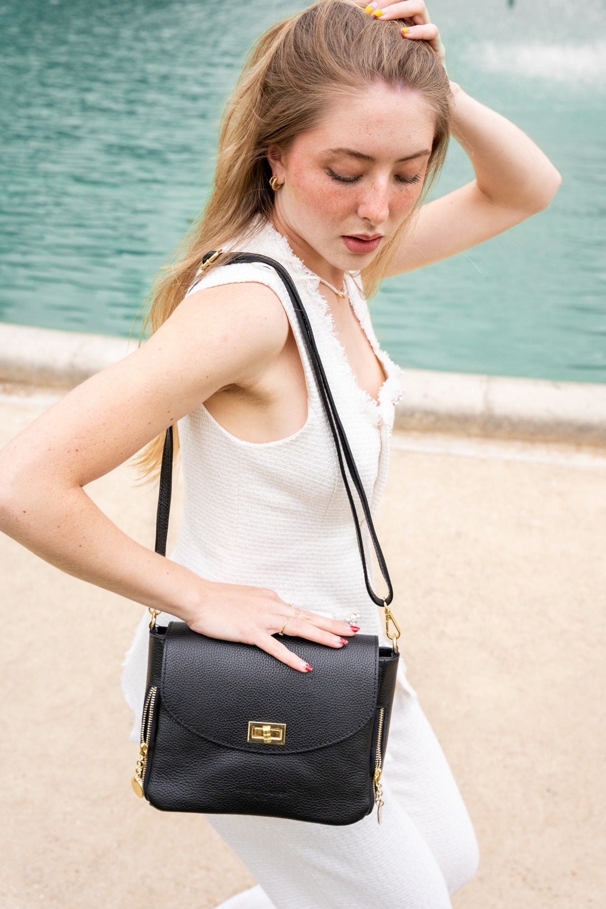 Sac À Bandoulière Marion - Noir