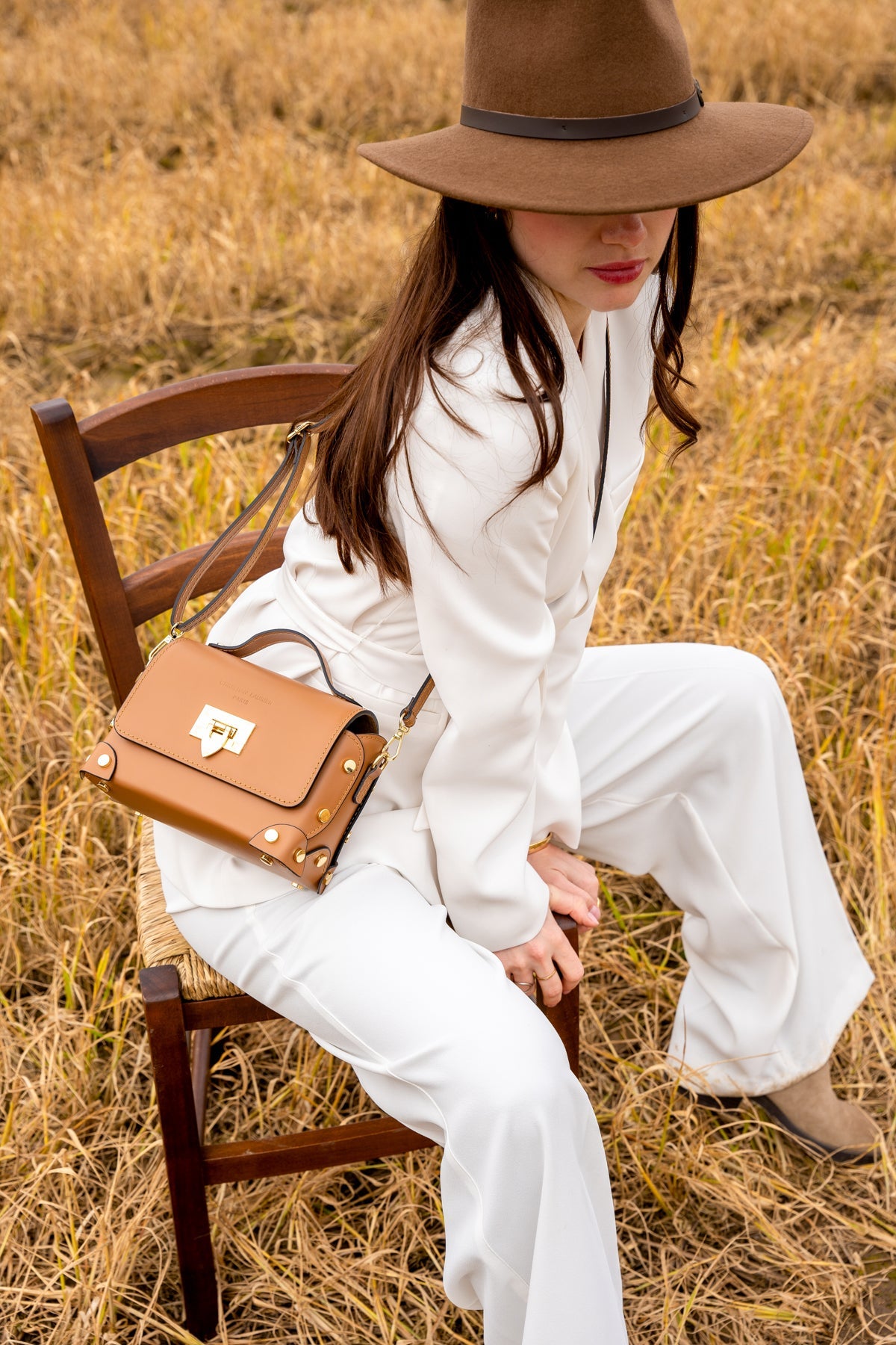 Sac À Bandoulière Mila - Camel